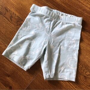 Wonder Nation blue doodles bike shorts in size S (6-6x)